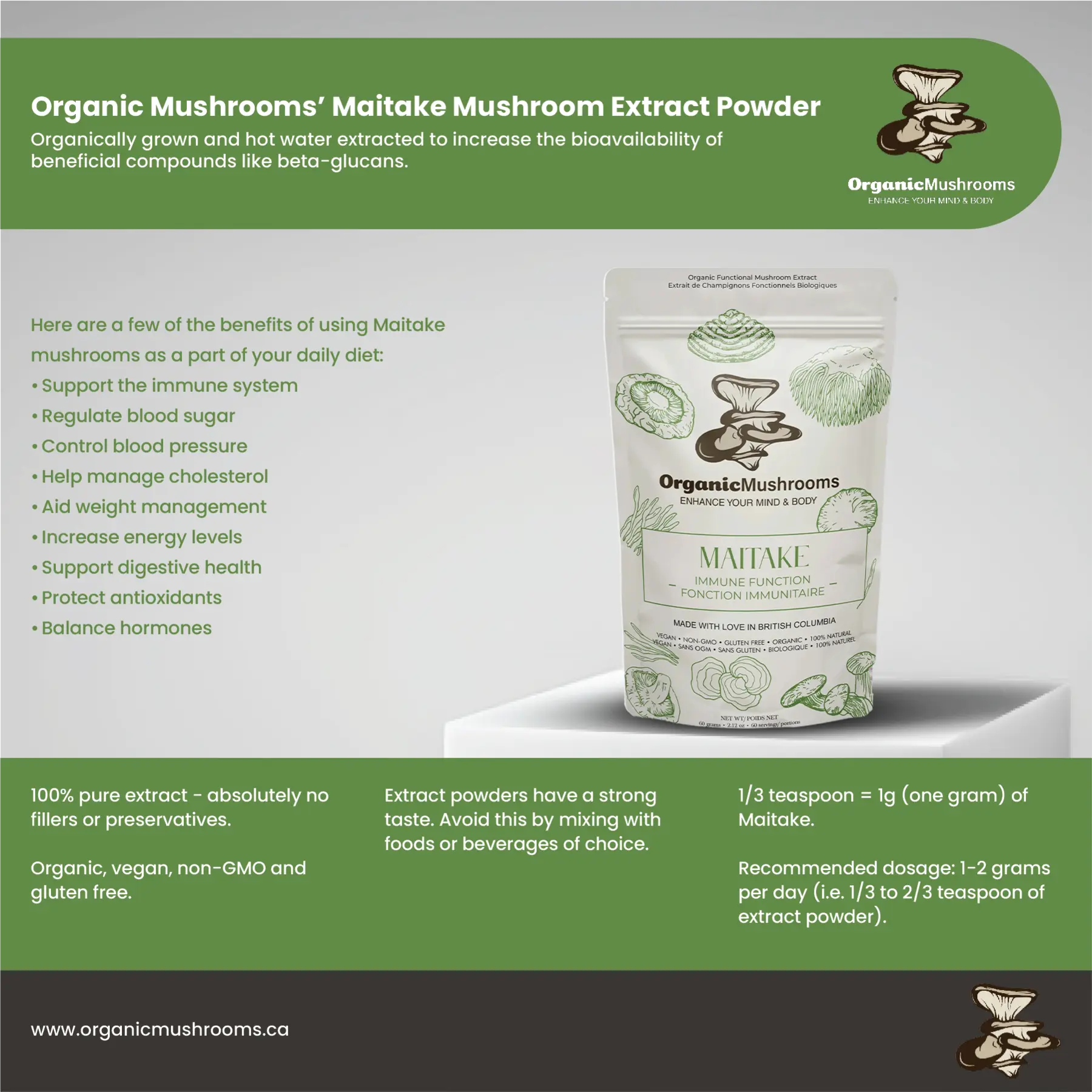Maitake Extract Powder - Image 3