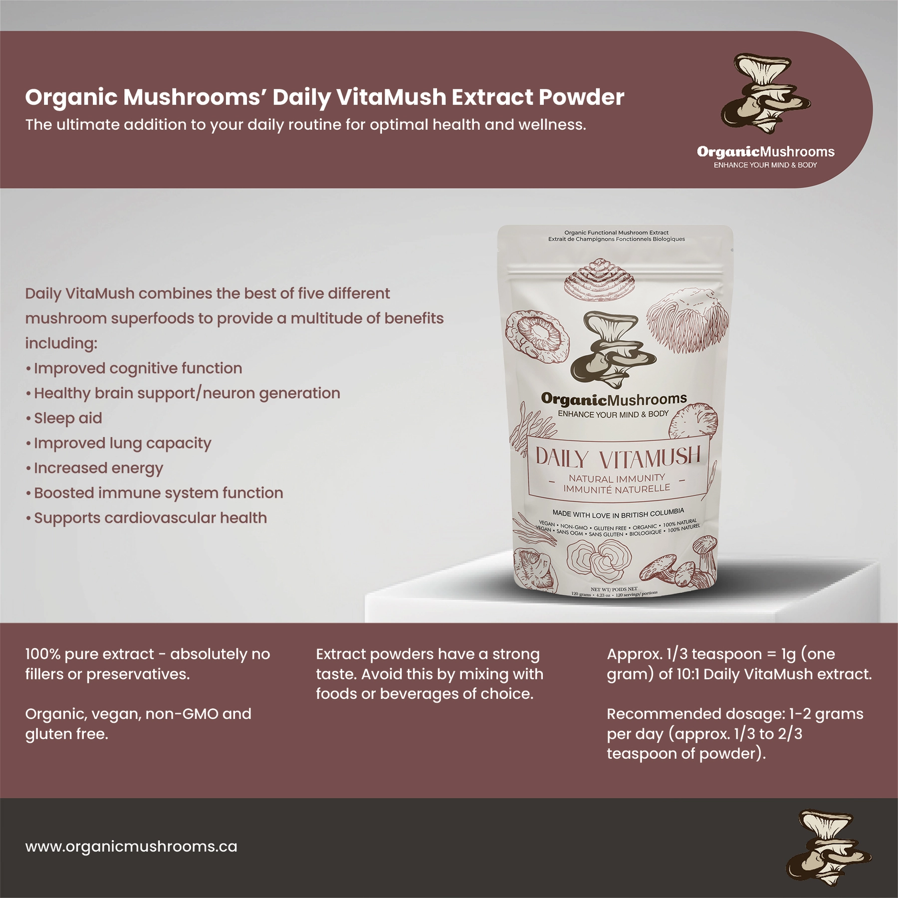 Daily VitaMush Powder - Image 3